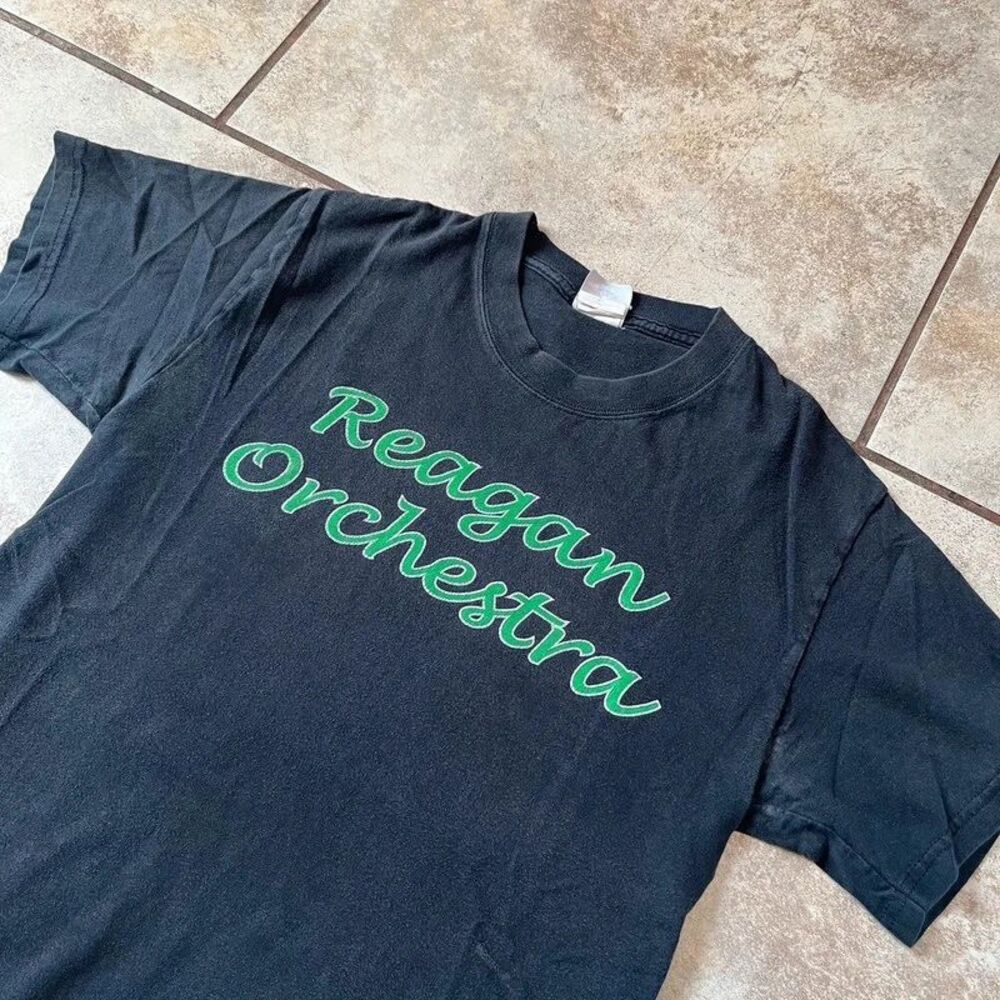 Reagan Orchestra Beethoven Quote Graphic T Shirt Black Size Small